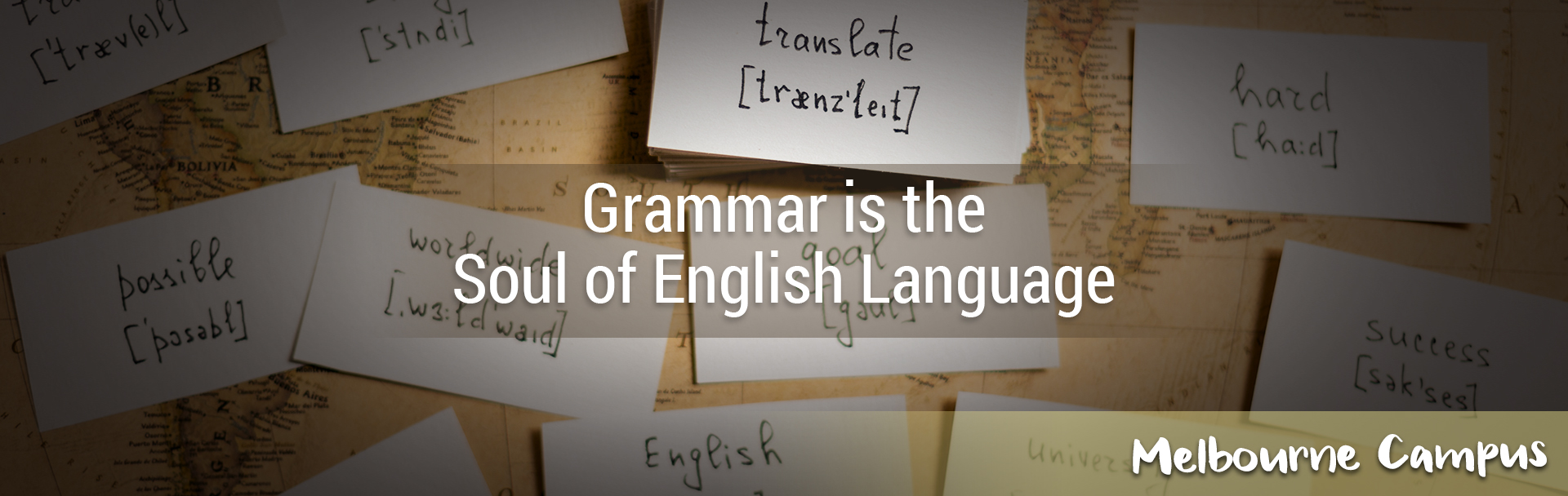 Grammar is the Soul English Language